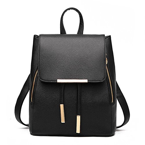 Zaino Donna Vera Pelle Nero,Vandot Zaino in PU