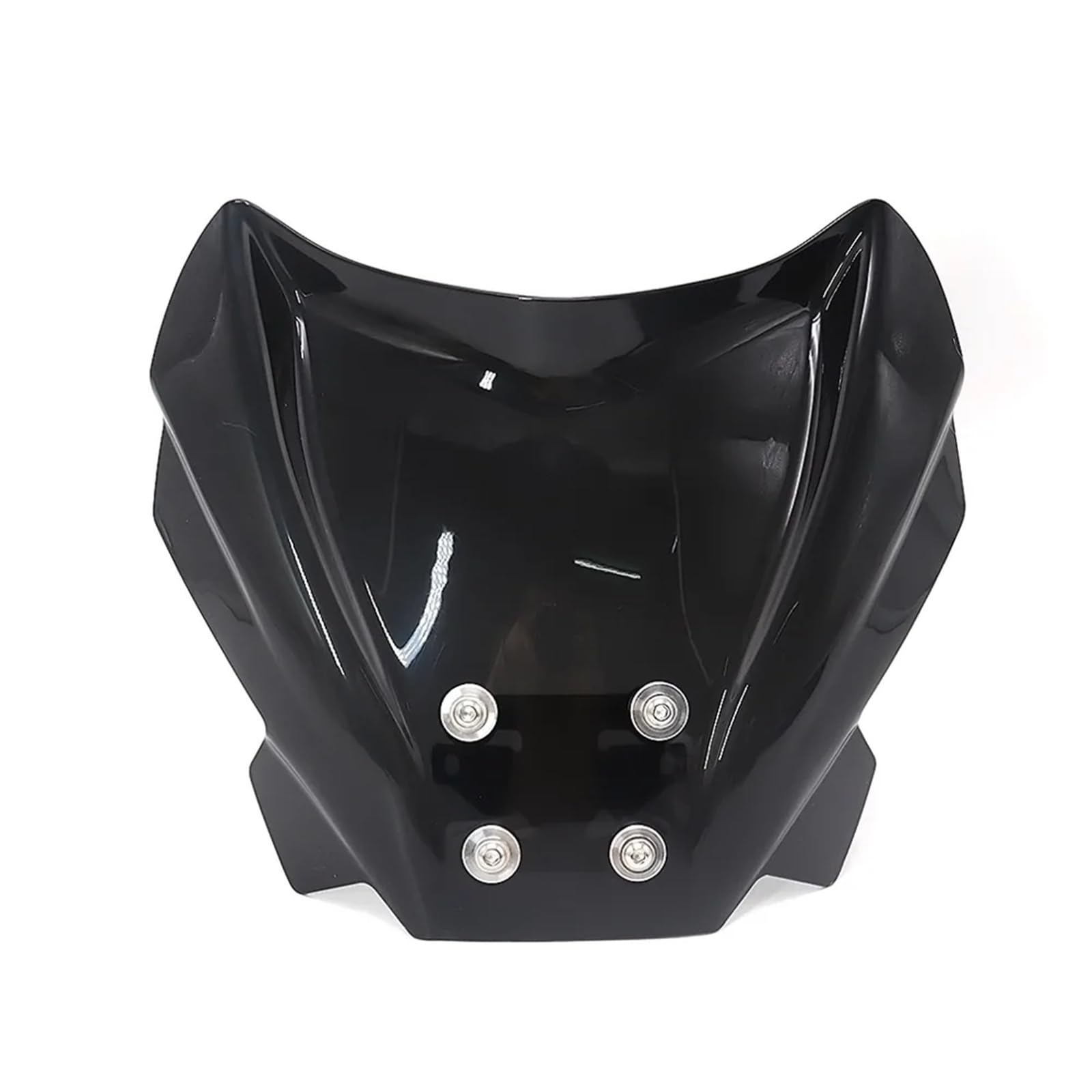 Parabrezza Moto Spoiler Adatto per parabrezza per moto Keeway RKF 125 2018-2020, parabrezza in acrilico, deflettore antivento(Black)