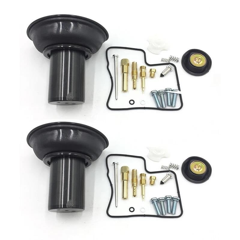 Kit carburateur pour Steed Shadow VLX400 avec pistons et gicleurs pour réparation