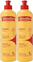 Kit 2 Creme Multifuncional Babosa Yamasterol Capilar Todos Tipos De Cabelo Hidratação Yama 320ml