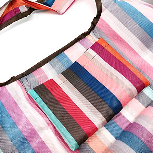 Image of allydrew Large Foldable Tote Nylon Reusable Grocery Bag