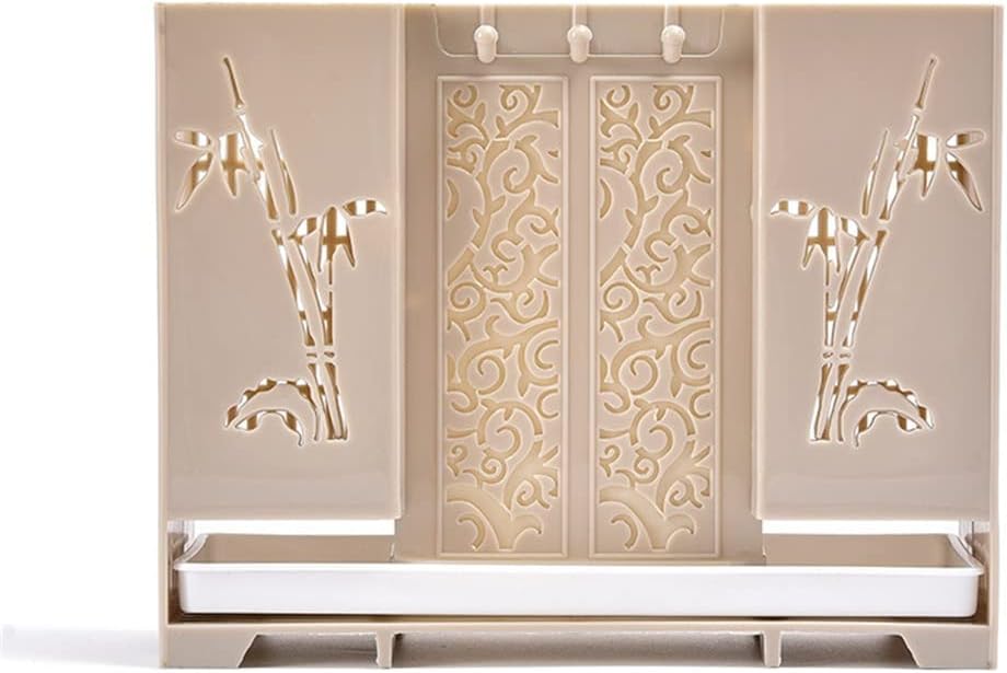 Chopsticks Cage Chopsticks Holder Wall-Mounted Household Chopstick Canister Draining Thickened Kitchen Tableware (Color : B, Size : 19 * 24cm) (A 19 * 24cm)