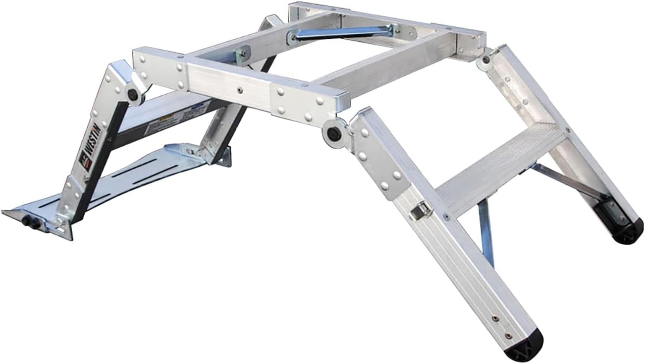 Westin 10-3000 Truck-Pal Tailgate Ladder Silver