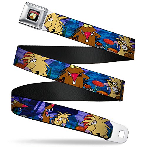 Nickelodeon Seatbelt Buckle Belt, Daggett Norbert Poses Blue Mountains