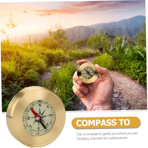 Brújula portátil para camping y senderismo Happyyami miniatura 5