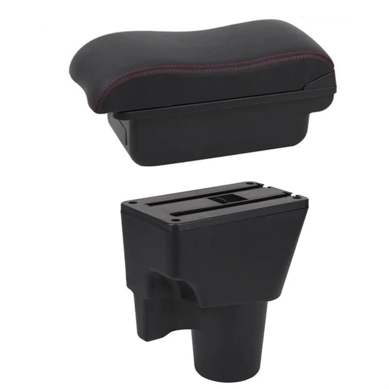 Ysdsls B Red Line 2 Car Interior Accessories Center Console Multifunctional Storage Box Armrest For Picanto