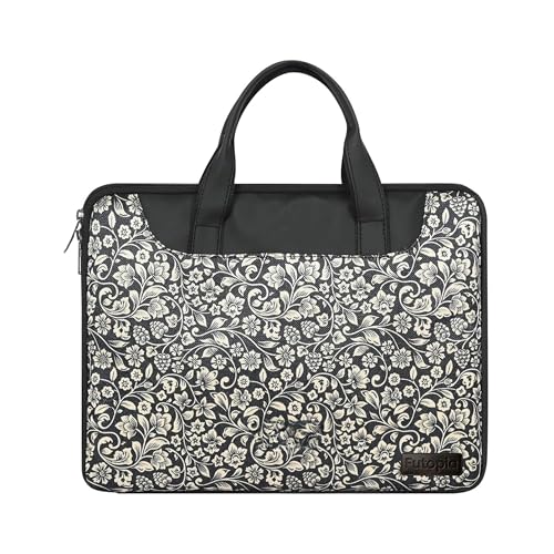 Image of Futopia Stylish Printed Laptop Sleeve Bag 15.6-16 Inch with Handle | Laptop Case Cover | Water Resistant & Shockproof | Padded Interior | Laptop, Notebooks Bag for Office, College & Travel