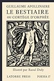 LE BESTIAIRE: Ou cortège d'Orphée (POESIA) (French Edition)