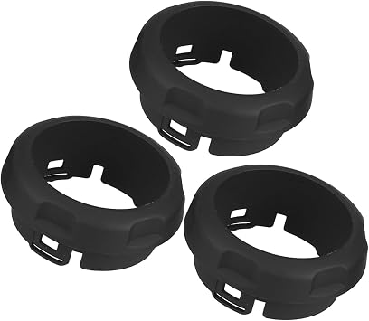 3pcs LR029591 Central Console AC Volume Control Knob for Land Rover for Range Rover Sport 2006-2013 Discovery 2014-2016 Discovery 4 2009-2016 Durable Material