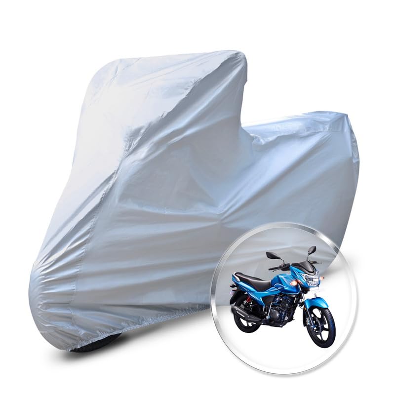 Image of Neodrift 'CrystalMax' Bike Cover for TVS Victor (All-Weather Motorcycle Protection, Water & UV Resistant, Dustproof, Windproof).