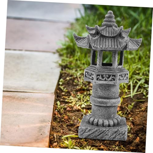 Lanternes Zen d'extérieur en résine de qualité supérieure pour patio