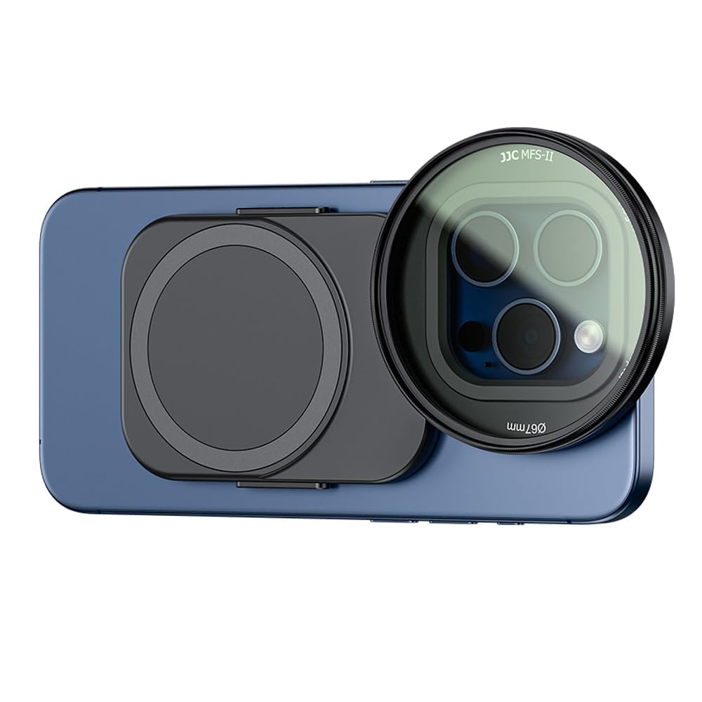 Adaptateur Filtre Magnétique Pour IPhone 14/15/16 Pro Max - Support 67mm - Compatible Magsafe Et Trépied