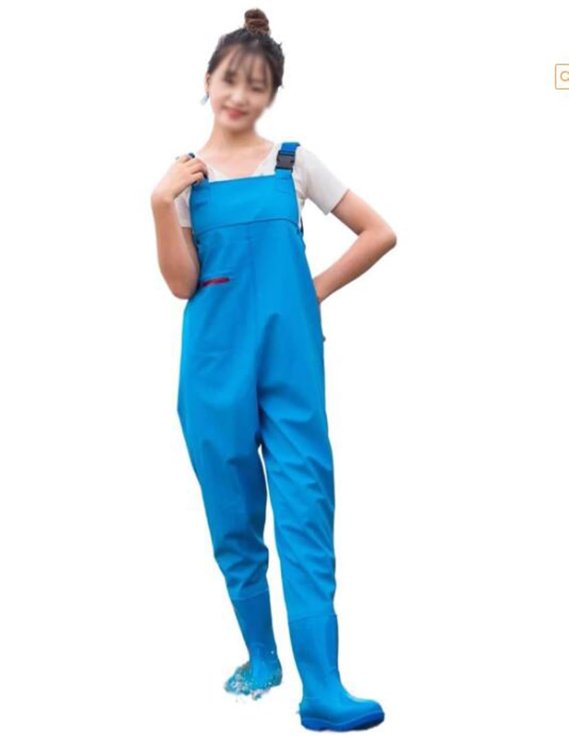 Waders da Pesca da Donna, Waders da Donna, Pesca Petto Trampolieri per Le Donne,Stivali da Pesca, Stivale Scafandro, Salopette Pescatori Femminili, per Guadare, Pesca A Mosca D,39