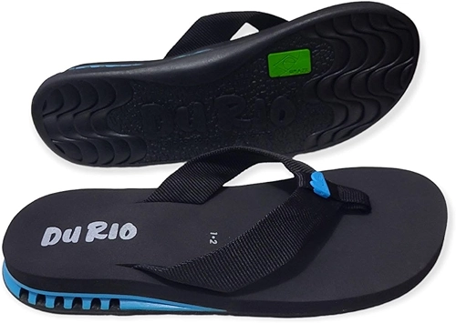 Chinelo Masculino Com Salto DuRio Air Para Esporão Fascite Plantar Ortopédico Vegano