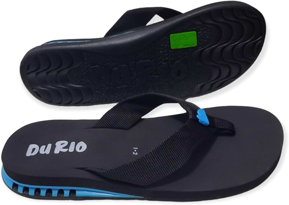 Chinelo Masculino Com Salto DuRio Air Para Esporão Fascite Plantar Ortopédico Vegano