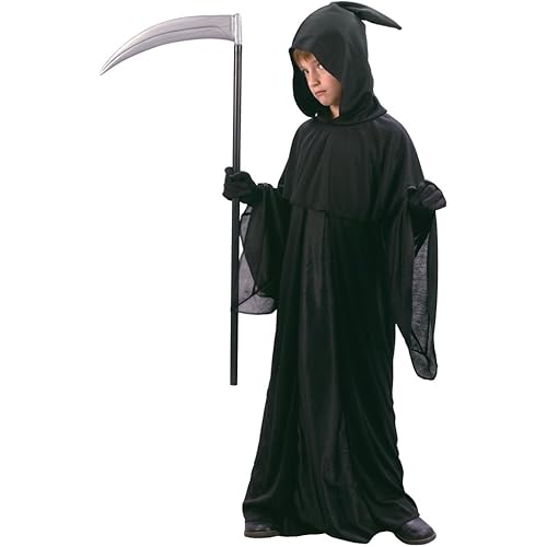 Bristol Novelty CC644 Midnight Messenger Costume, Small, 110 - 122 cm, Approx Age 3 -5 Years, Midnight Messenger Costume (S)