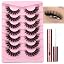 Eyelashes with Glue-1