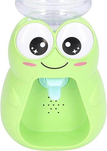 Miniatura 5 de Mini dispensador de agua, lindo juguete con forma de rana de dibujos animados, enfriador de agua embotellado, dispensador de agua pequeño para niños