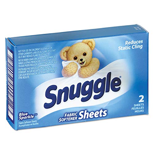 Snuggle Fabric Softener Bear Costumes - Vend-Design Fabric Softener Sheets, Blue Sparkle,