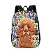Produktbild GFDSH 3D Gedruckter Rucksack süße Hunderucksacktasche, E04