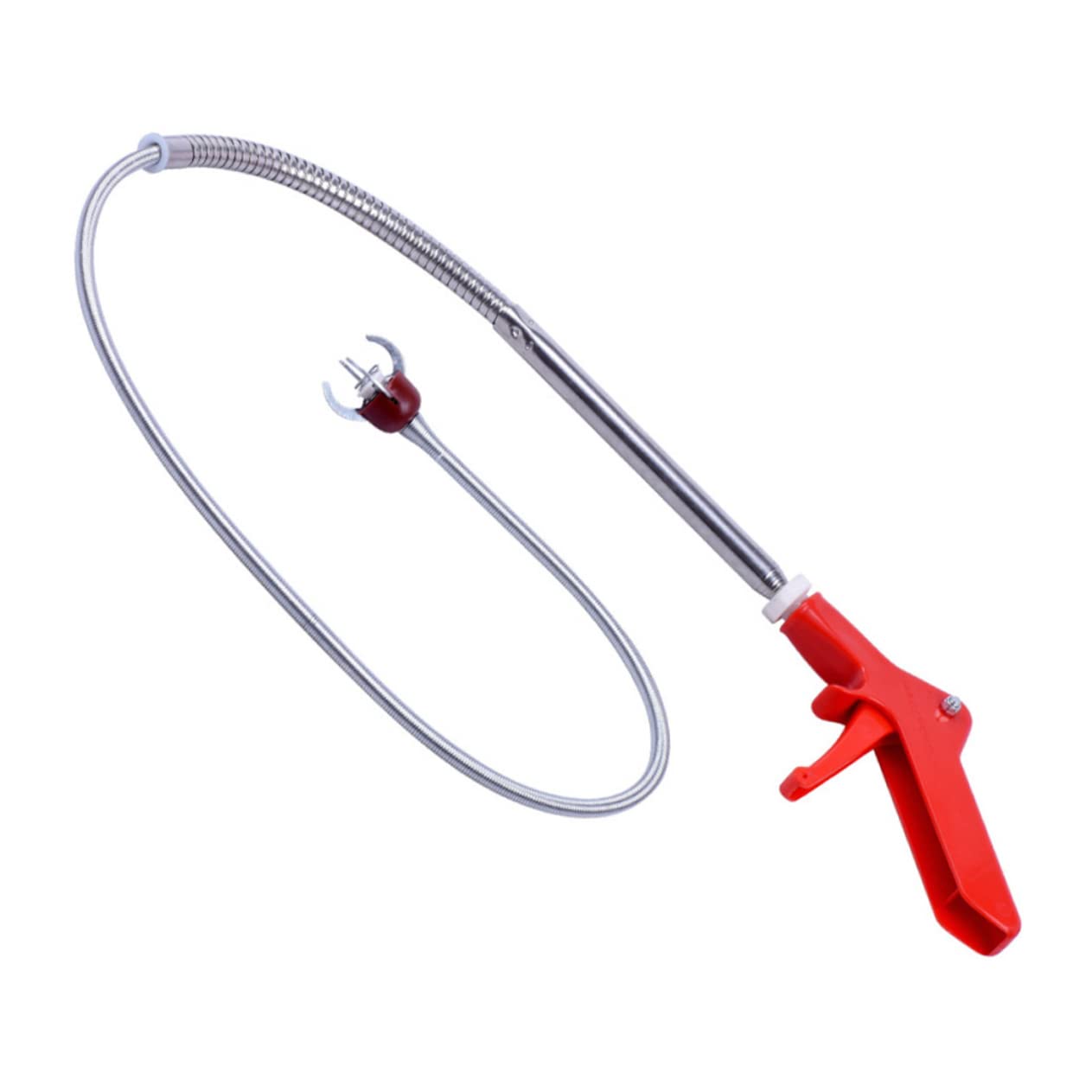 Luxshiny Déboucheur De Toilettes Flexible Griffe De Préhension Extra Longue Pour Déboucher Les Canalisations De Toilettes Et Éviers Récupération Objets Étrangers