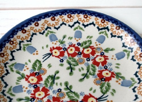 桜　ポーリッシュポタリー Amazon.co.jp: ポーリッシュポタリー (ポーランド食器) プレート