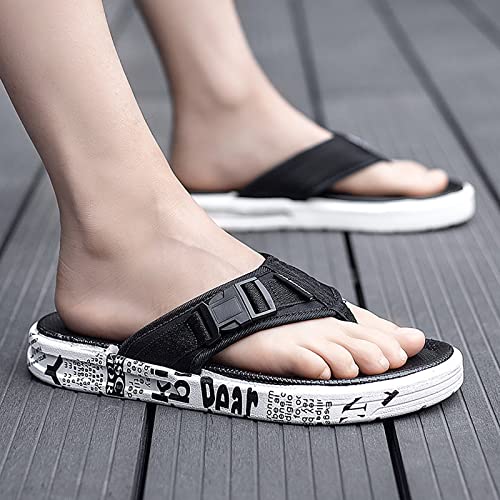 Men's Summer New Indoor And Outdoor Beach Korean Fashion EVA Flip Flop Mens Leather House Shoes Size 124