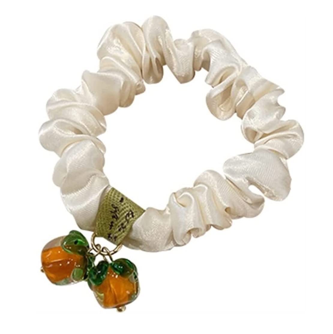 Scrunchies Per Capelli 5 Pezzi Elastici In Raso Per Capelli, Per In, Per A Cavallo Elastici Per Coda Di Cavallo
