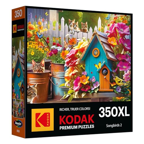 RoseArt Kodak Premium Songbirds 2 350 Piece Jigsaw Puzzle for Adults