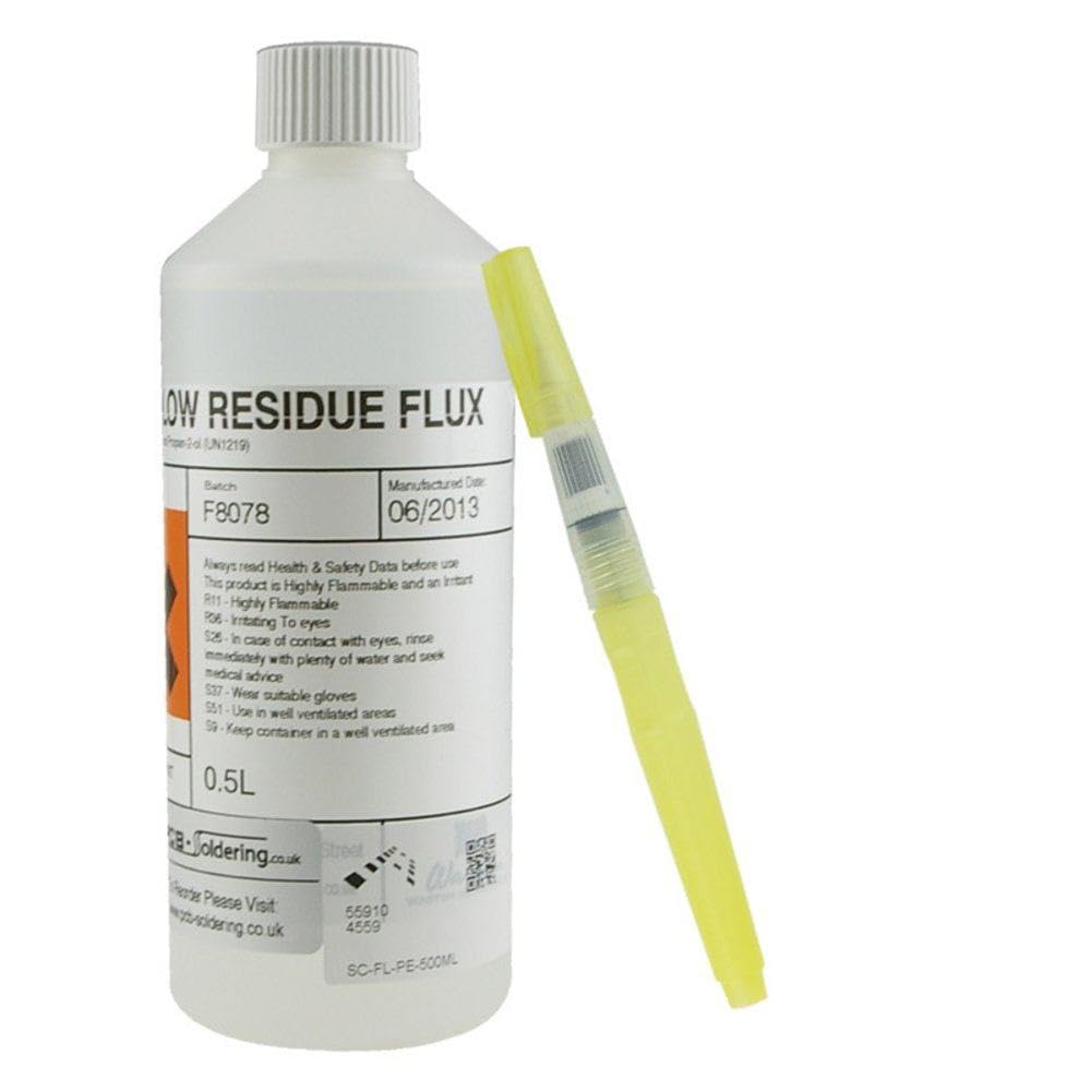 Xuron Refillable Fine Tip Flux Pen With 500Ml Flux Fluid