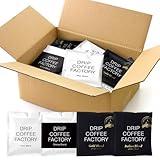 ドリップコーヒーファクトリー コーヒー ドリップコーヒー 福袋 2026 160袋 大満足の160袋!オススメの味が堪能出来る!違いを楽しむ 4種 飲み比べ アソートセット (50袋×3種 10袋×1種) コーヒー粉 ドリップバッグ ドリップパック