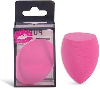Mini esponja de maquillaje suave en ángulo, a...