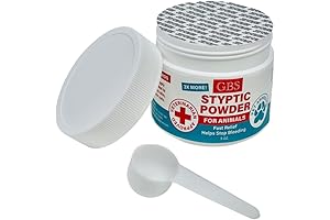 G.B.S Quick Stop Styptic Powder for Dogs: Essential Clotting Agent for Pets