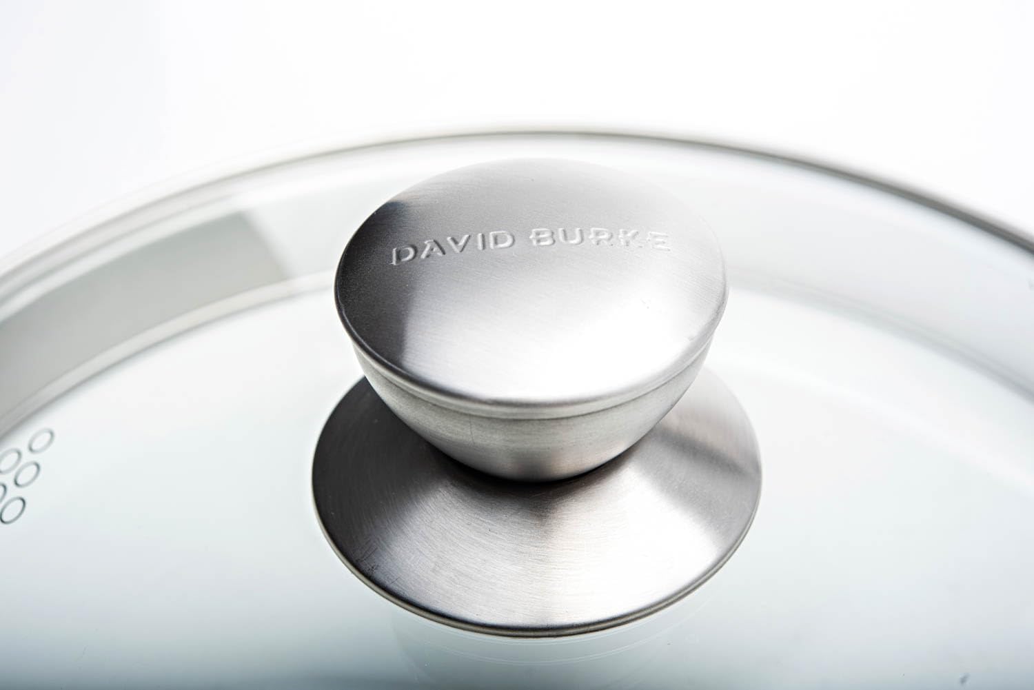 David Burke Regency Stainless Steel 5.6-Quart Chef's Pan with Lid - Oven Safe