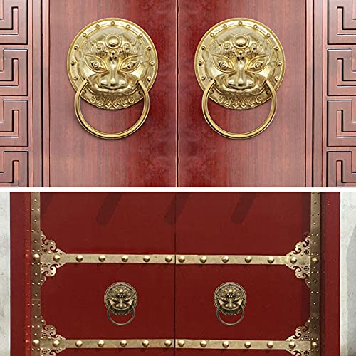 Heurtoir de porte B-22x16cm en métal lourd de conception artisanale