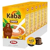 Kaba Choco Kapseln, kompatibel mit K-fee & ALDI EXPRESSI*, das Original Kaba Kakaopulver für Kapselmaschinen, leckere Trinkschokolade, 96 Kapseln