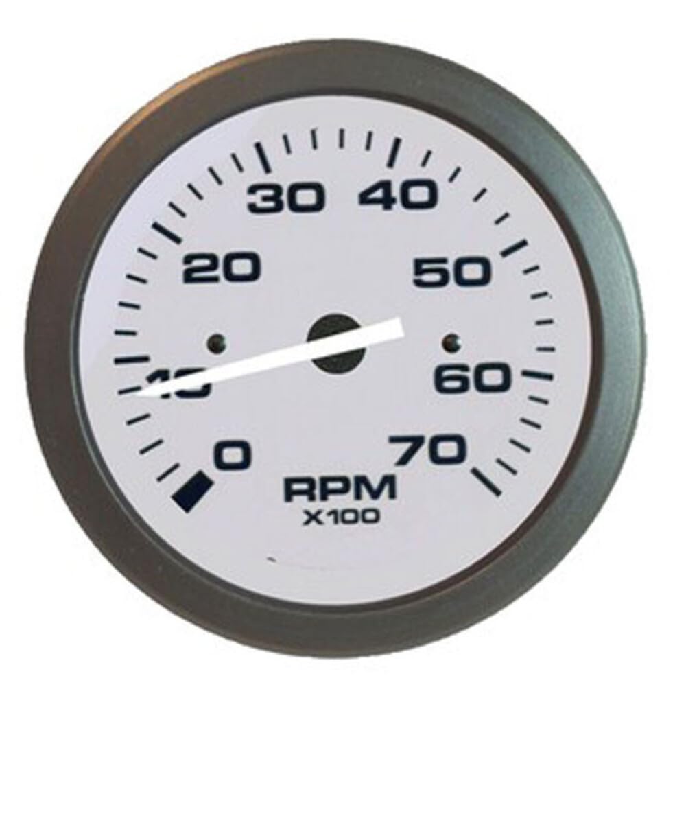 Sierra Driftwood 3 Tach Ob Alt & 4 61546P Gauge-image-12