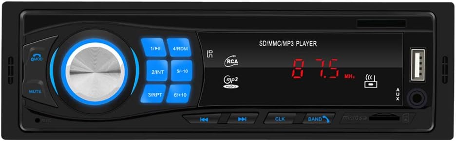 SWM-8013 1DIN12V Bluetooth Stereo Auto Radio Car Radio In-dash FM Aux Input Receiver SD USB MP3 MMC WMA Car Audio Player