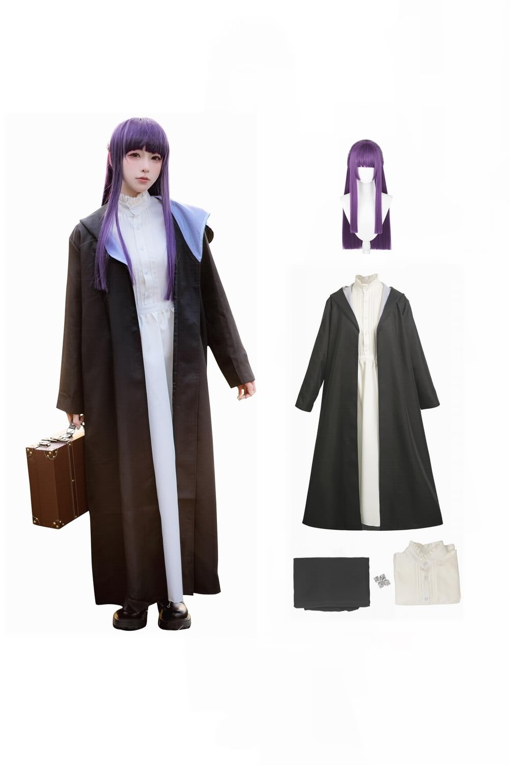Fern Cosplay Kostüm Anime Costume Kleid