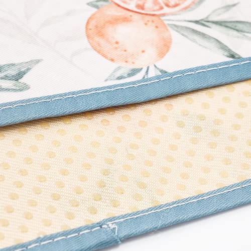 Happyflute Splat Mat For Under High Chair/Art/Crafts/Playtime,Waterproof And Washable Splat Mat For Baby Feeding Supplies,43'X43' Square(Navel Orange) #TOP5