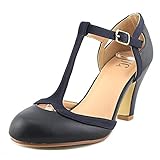 Hochwertige High Heels: Jeder Damenschuh in unserer Kollektion von Pumps von Journee Collection ist aus den besten Materialien gefertigt. Ob sie aus Velourslederimitat, Kunstleder, Nubukleder, Satin oder jedem anderen klassischen Material gefertigt sind, Sie können sicher sein, dass unsere edlen Schuhe nicht auseinander fallen wie viele andere Schuhe auf dem Markt.