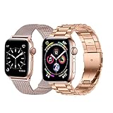 ☛[Longitud de la pulsera ajustable] Equipado con herramientas de desmontaje, puede acortar o alargar la pulsera, hay 3 hebillas en cada lado para el ajuste, y el anillo de la cadena se puede quitar para que la pulsera se ajuste perfectamente a la muñeca, evitando así el problema de ser demasiado largo o demasiado corto para ser usado.