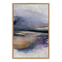 SIGNWIN Framed Canvas Wall Art Abstract Sea Landscape Canvas Prints Home Artwork Decoration for Living Room,Bedroom - 16x24 inches