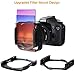 K&F Concept 40 in 1 Square Filter Kit Graduated Full Color ND Filter Set Compatible with Cokin P Series for DSLR Cameras