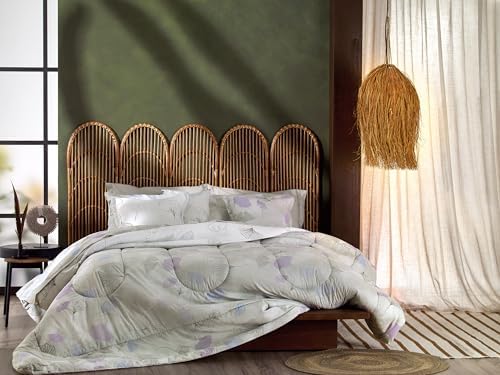 Jogo de Cama Queen, 100% Algodão Teka Diamante - Encanto