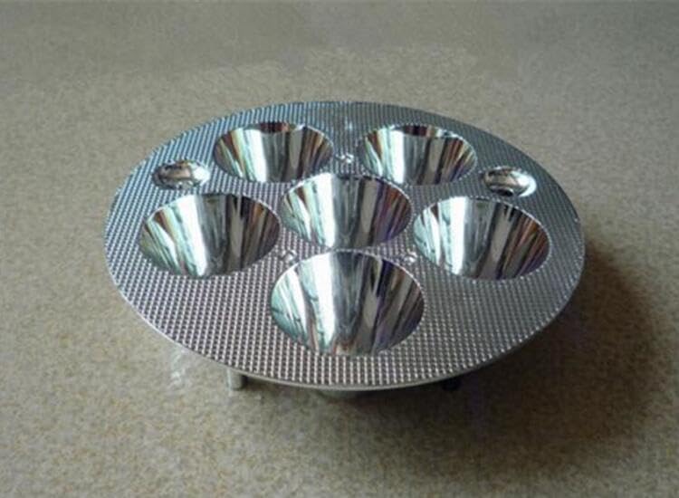 Xuanthang VJLB-125 Led Reflector Cup, Motorcycle Reflective Cup, Size: 125X27.8mm, Suace: Plating, PC Materials
