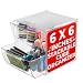 Deflecto Stackable Cube Organizer, Two Drawer (350101CR)