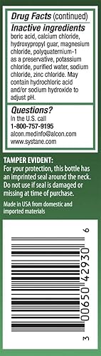 Miniatura 4 de Systane Gotas lubricantes de larga duración 1 onza líquida paquete de 1