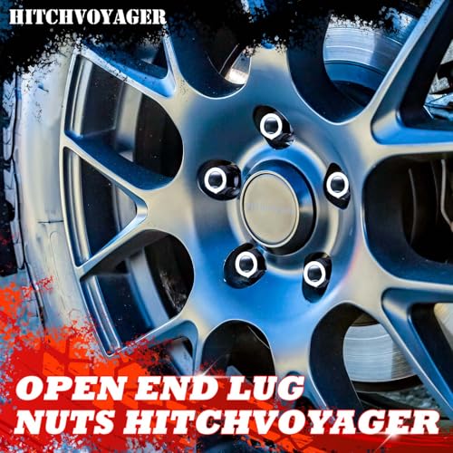 Image of 9 /16-18 Open End Lug Nuts,20pcs Silver Wheel Lug Nuts with zinc Surface, Length of 21mm Fit for 2002-2010 Dodge Ram 1500 2500 3500, 2004-2009 Durango, 2005-2011 Dakota and More aftermarket Wheels