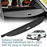 VESUL Retractable Cargo Cover Compatible with Subaru Crosstrek Impreza Hatchback 2018 2019 2020 2021...